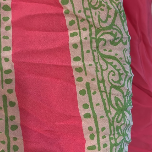 Lilly Pulitzer Pink Ruched Tank Top - Picture 2 of 7